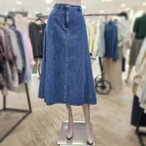 [BCB o 훌 데님 스커트 B5B3S252_DG