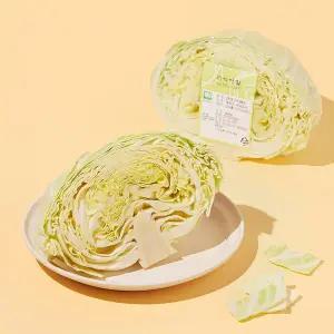 친환경 조각 양배추 400g이상