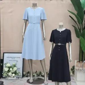 MD 벨 슬리브 플레어 원피스 MD MMZBGWO3940 M_CJ