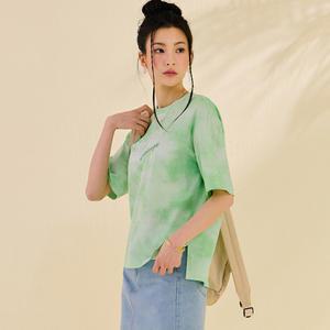 [체이스컬트] [3color] 여자 전판 나염 반팔