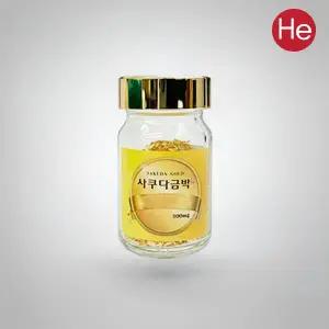 HE 사쿠다금박 코마카 300mg 식용 금가루 유리병 먹는 뿌리는 금 식용금박