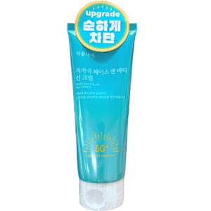식물나라 페이스 앤 바디 저자극 선크림150ml SPF50+