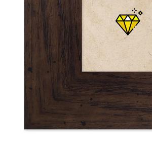 40cm*55cm 보석십자수 액자 우드월넛