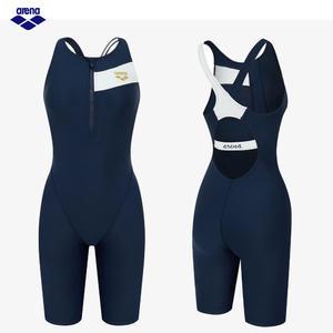 아레나 여자수영복 마린 플레이어 4부 반신 크로스백 A5BL1LH03_NVY