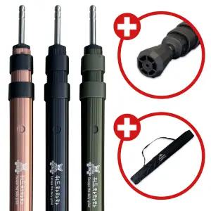 슬라이드폴대 타프 텐트폴대 알루미늄 높이조절 슬라이딩