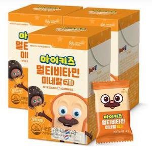 마이키즈 멀티비타민미네랄 구미(60구미)X3 /60일분