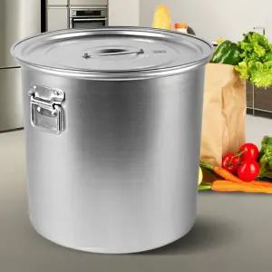 (70L) 큰냄비 곰솥 업소용 국통 스텐 들통 식깡/원형통/육수/냄비/소도와/소도아/육수통/대형/가게/곰탕