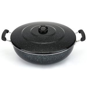 토스코 베이직 튀김팬 (45cm) 뚜껑포함 양수웍 대용량 업소용 구내식당 어린이집 급식실 튀김솥 4043