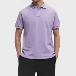 [폴로랄프로렌]랄프로렌 남성 반팔 카라티 클래식핏 퍼플(204)