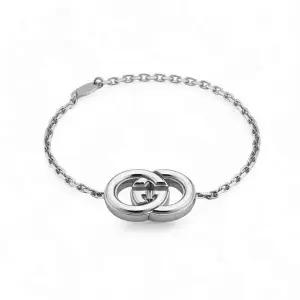 [구찌][명품] 구찌 인터로킹 팔찌 실버컬러 팔라듐브래스 837162 I4601 0926
