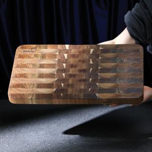 콕스타 엔드그레인 도마 고급 원목 월넛 캄포나무