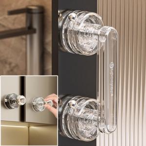 강력흡착 손잡이 진공 흡입 냉장고 유리문 베란다 욕실 안전 편리함