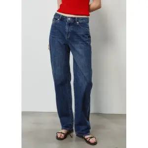 [롯데백화점]플랙 여성 쿨진 스트레이트 데님팬츠 M01 미드 블루 (PJTF2LGM015)