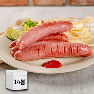 도나우 케네디소시지 1kg(100g x10개입) x14봉지 핫바 간식 행사장 분식