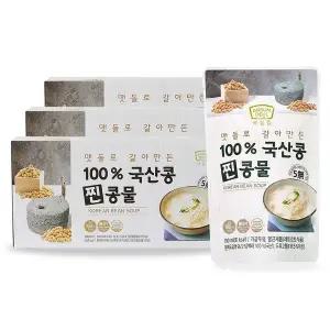 [NS홈쇼핑][아름뜰] 맷돌로 갈아만든 100% 국산콩 찐콩물 60팩[35303216]