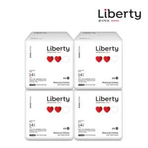 유기농 리버티 센시티브 생리대 중형 14Px4팩