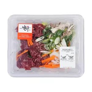 (KG)한우전골식소불고기970g