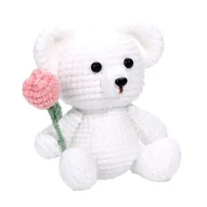 코바늘뜨기 인형만들기 (곰돌이)