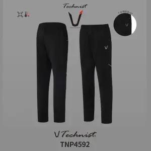테크니스트 배드민턴 트레이닝 하의 팬츠 긴바지 하의 블랙 TNP4592 남성 여성