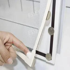 방풍비닐 쫄대 방충망 틀제작 마그네틱 자석 틀 모기장 고정 주문제작가능