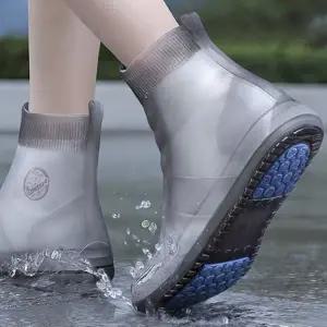 다용도 미끄럼방지 방수커버 실리콘 레인부츠