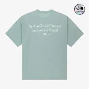 [노스페이스] [노스페이스 공식] NT7UR19L 화이트라벨 아이라 반팔 라운드티_COOL GRAY