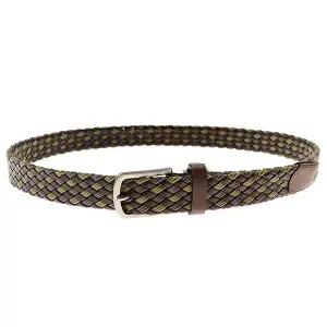 [대구백화점] [예작]천연 가죽 위빙 캐주얼 비조 벨트(YJEFT1198)