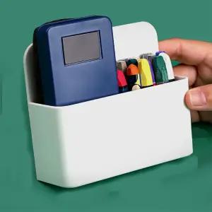 화이트보드 마카 보관함 (대형)/자석/정리함/플라스틱/멀티/포켓/냉장고/수납/리모콘/꽂이/리모컨/벽걸이