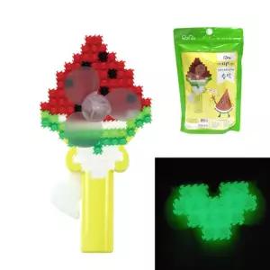 이지 툭툭블럭 교육용 손선풍기 4_수박 디폼/블록/만들기/미니/블럭/돌봄/교실/늘봄/방과후/특성화/수업