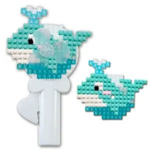 이지 툭툭블럭 교육용 손선풍기 3_고래 블럭/디폼/돌봄/교실/늘봄/방과후/특성화/수업/소근육/발달/세트