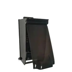 현관 샷시 투명 빗물 도어락 햇빛가리개 덮개 가리개 블랙 X86