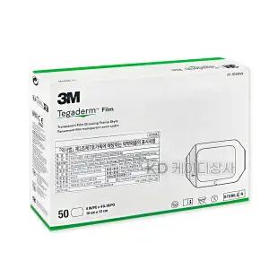 3M 테가덤 1626W 10cmX12cm 50매 투명 필름 드레싱