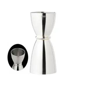 유키와 칵테일 지거 위스키 하이볼 계량컵 U형 눈금 B타입