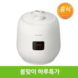 쿠첸 더핏 슬림 다이아몬드코팅 내솥 6인용 전기압력밥솥 CRS-FSWS0640DFMW