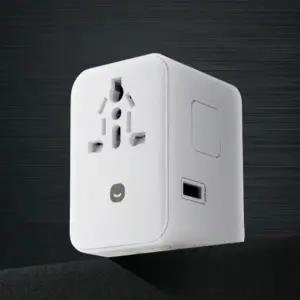 [헤이홈]여행용 멀티 어댑터 고속충전 45W 고용량 플러그 멀티탭