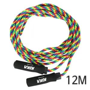 (12m)(레인보우) 단체 줄넘기/경기/시합/놀이/줄넘기/초등/학교/운동회/긴줄/넘기/대회/성인/야유회/스포츠