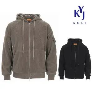 [김영주골프]가을겨울 코듀로이 후드집업 스웨이드 골덴 스판 남성 점퍼 DPW