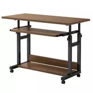 1인용 컴퓨터 책상 조립식 데스크탑 데스크 PC 테이블 이동식