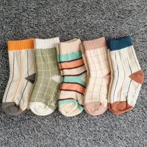 D다온아이5족 봄 여름 가을 겨울 크리스마스 아동양말 유아 어린이 집 선물세트 유치원 답례품 아기 초등 방한