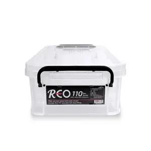 신한리빙 레오박스 110호 11L 수납 정리함 플라스틱 투명 리빙박스 네오박스