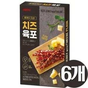 서울우유 치즈육포 60g 6개