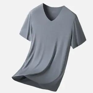 V넥 남성 쿨티 아이스 무지 티셔츠 반팔쿨티 FM855/반팔티/남자/반팔티셔츠/면티/반팔셔츠/반팔/여름티셔츠