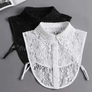 셔츠 레이스카라 여성 레이스 페이크카라 S12946