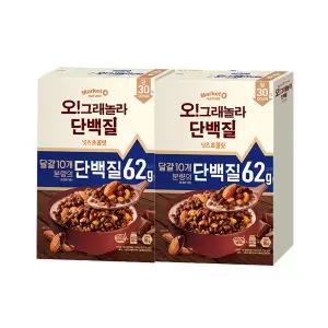 오리온 마켓오 오!그래놀라 단백질 넛츠초콜릿 330g, 2개