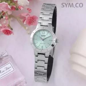 [카시오] LTP-1177A-3A 클래식 아날로그 쿼츠 정장 여자 메탈 시계 d