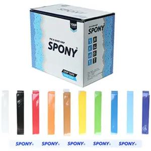 스포니 배드민턴 오버그립 10종 혼합 100개입/대용량/동호회/테니스/라켓/손잡이/그립/테이프/고무/논슬립