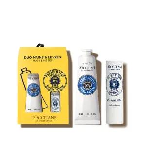 [록시땅](강남점)[기프트] 시어 버터 핸드 크림 & 스틱 립 밤 듀오 (카리테 콩포르)