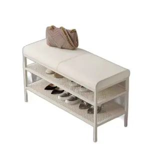 현관 의자 신발장 수납형 벤치 겸용 인테리어