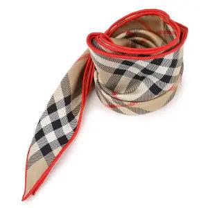 [버버리][명품] 버버리 체크 실크 스카프 8116998