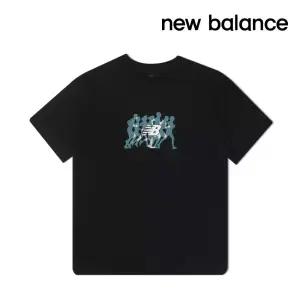 뉴발란스 반팔티셔츠 러너 티셔츠 여성 블랙 WT61S9R6-BK